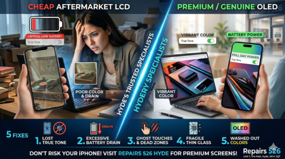 Cheap vs. Genuine iPhone Screens: What You Need to Know Before Repairing Your Phone